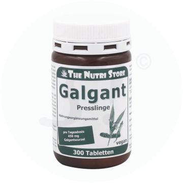 The Nutri Store Galgant Presslinge 75 mg Tabletten 300 Stk.