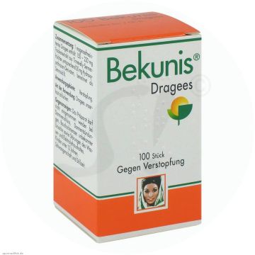 Bekunis Dragees gegen Verstopfung