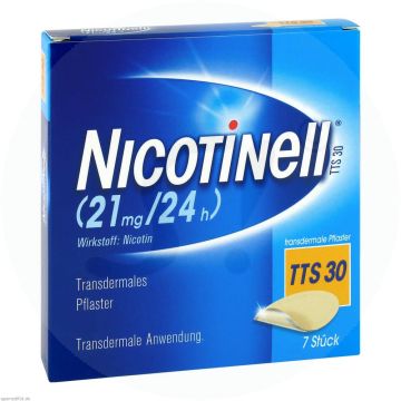 Nicotinell Transdermales Pflaster Tts 30 7 Stk.