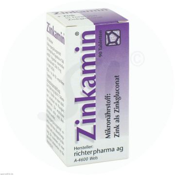 Zinkamin Tabletten 90 Stk.