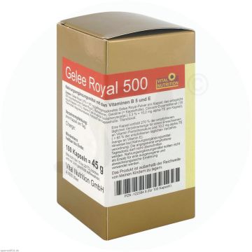 Gelée Royale Vitamin C 500 mg Kapseln 100 Stk.