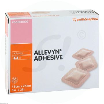 Allevyn Adhesive Wundauflage 10 Stk. 7,5 cm