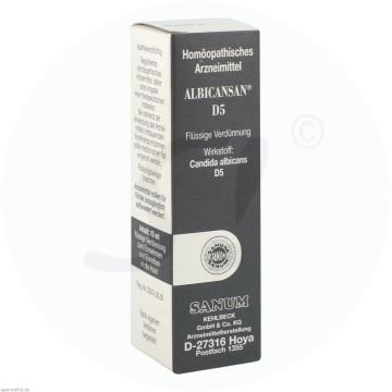 Albicansan D 5 10 ml Tropfen 10 ml