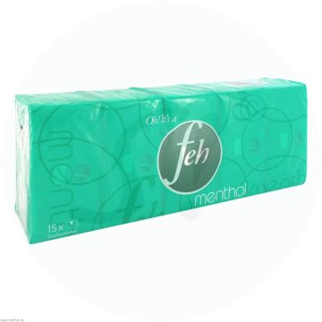 FEH Taschentücher Menthol 15 x 10 Stück 15 x 10 Stk.