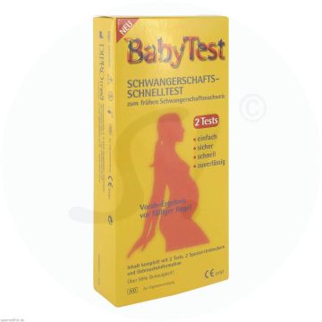 Schwangerschaftstest Babytest Früh 2 Stk.