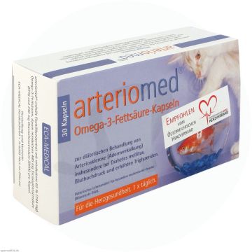 Arteriomed 1 x 1 Fischöl Kapseln 30 Stk.