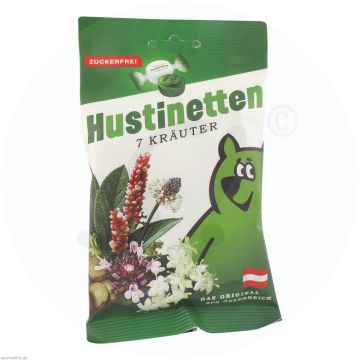 Hustinetten zuckerfrei 7 Kräuter 75 g Beutel