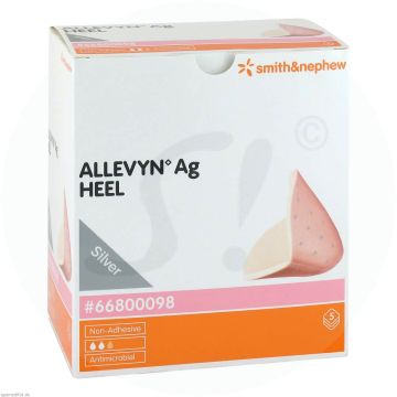 Allevyn AG Heel Wundauflage 10,5 cm 5 Stk.