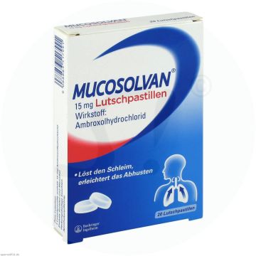 Mucosolvan 15 mg Lutschpastillen 20 Stk.