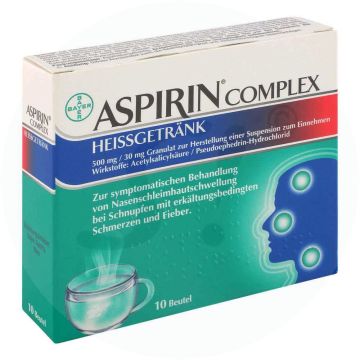 Aspirin Complex Granulat Heißgetränk 10 Stk.