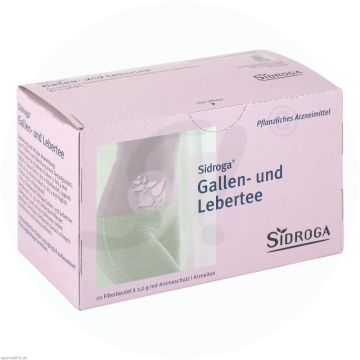 Sidroga Gallen und Lebertee neues Design