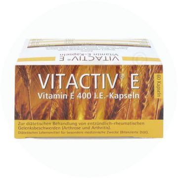 Vitactiv Vitamin E Kapseln 400ie 60 Stk.