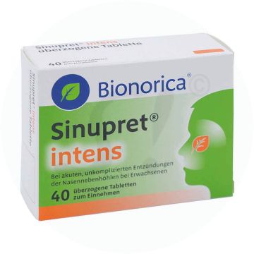 Sinupret intens überzogene Tabletten 40 Stk.