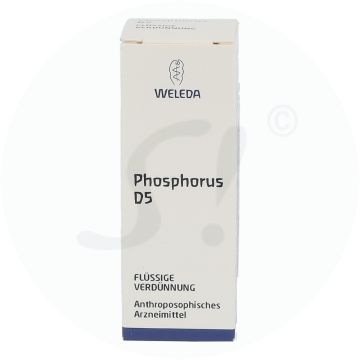 Weleda Phosphor D 5 Dilutum 20 ml D 5 Dilutum