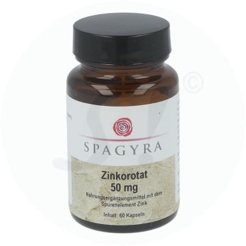 Zinkorotat Kapseln Spagyrik 60 Stk. 50 mg