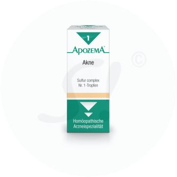Apozema Nr 1 Tropfen Akne Sulfuricum 50 ml Tropfen