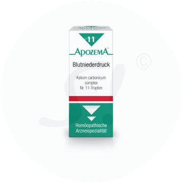 Apozema Tropfen Nr. 11 Blutniederdruck 50 ml