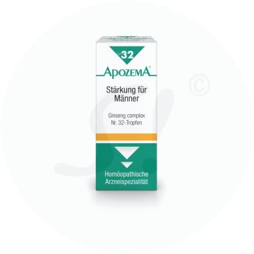 Apozema Tropfen Nr. 32 Stärke Mann 50 ml