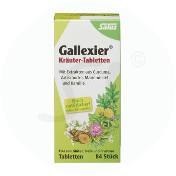 Salus® Gallexier Kräutertabletten 84 Stk.