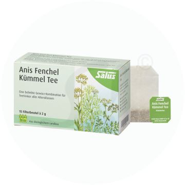 Salus Tee Anis-Fenchel Kue 15 Stk. BIO