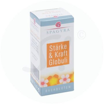 Spagyrik Globuli Bach 10 g Stärke und Kraft
