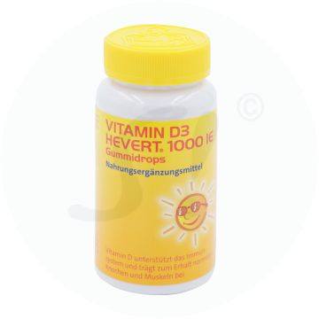 VIT D3 HEVERT 1000IE DROPS 60 ST