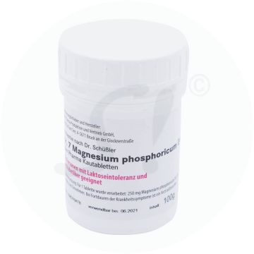 Schüßler Nr. 7 Magnesium phosphoricum Kautabletten 100 g