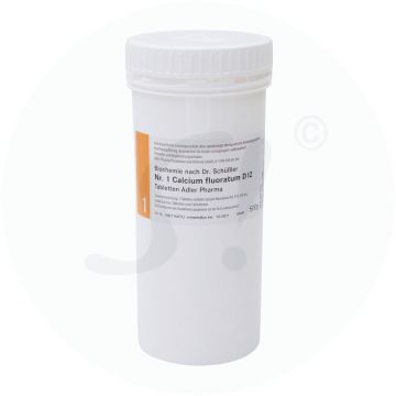 Schüßler Nr. Calcium Fluoratum Adler Pharma D 12 500 g D 12