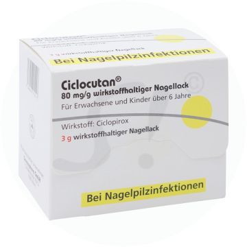 Ciclocutan Wirkstoff Nagellack 3 g