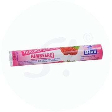 Bloc Traubenzucker Himbeere 42 g