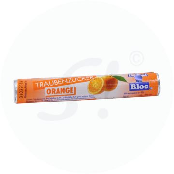 Bloc Traubenzucker Orange 42 g