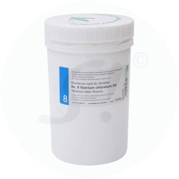 Schüßler Nr. 8 Natrium Chloratum Adler Pharma 1 kg D 6