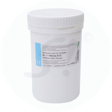 Schüßler Nr. 11 Silicea Adler Pharma 1 kg D 12