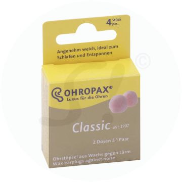 Ohropax Geräuschschutz 4 Stk.