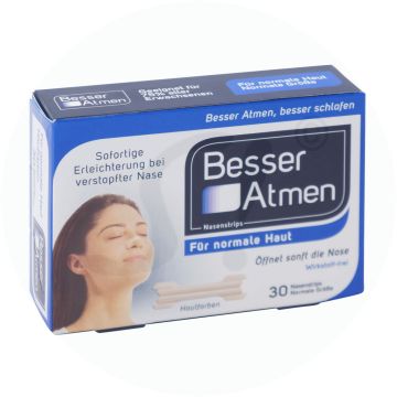 Besser Atmen Strips 30 Stk. Beige Normal