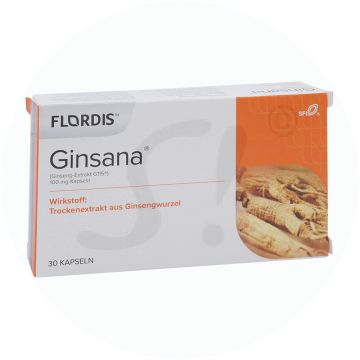 Ginsana (Ginseng-Extrakt G 115) 100 mg Kapseln 30 Stk.