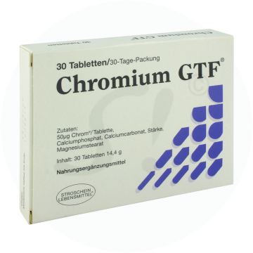 Chromium GTF Tabletten