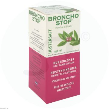 Bronchostop Hustensaft Thymian Eibisch 150 ml
