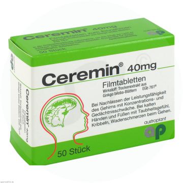 Ceremin 40 mg Filmtabletten 50 Stk.