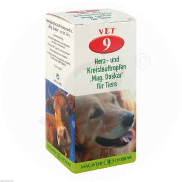 Mag. Doskar für Tiere VET Nr. 9 Herz- und Kreislauf 50 ml