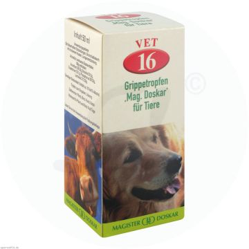 Mag. Doskar für Tiere VET Nr. 16 Grippetropfen 50 ml