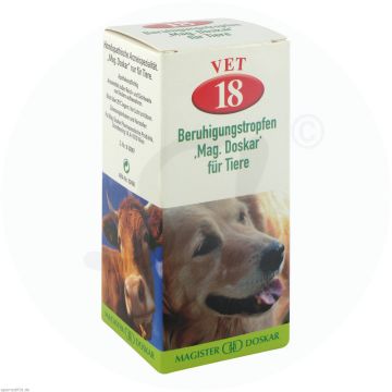 Mag. Doskar für Tiere VET Nr. 18 Beruhigung 50 ml