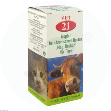 Mag. Doskar für Tiere VET Nr. 21 Husten chronisch 50 ml