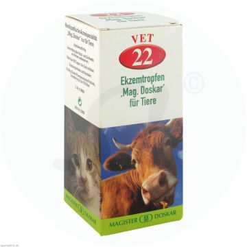 Mag. Doskar für Tiere VET Nr. 22 Ekzeme 50 ml