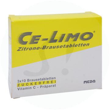 Ce-Limo Zitrone Brausetabletten 30 Stk.