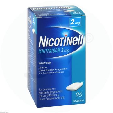 Nicotinell Mintfrisch 2 mg Kaugummi