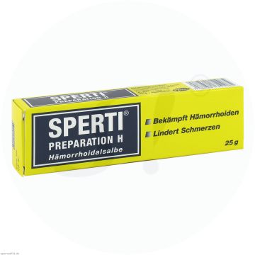 Sperti Preparation H Hämorrhoidalsalbe 25 g