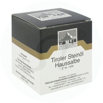 Tiroler Steinöl Haussalbe 100 ml