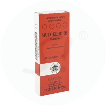 Sanum Kehlbeck Mucokehl D5 Tabletten 20 Stk.