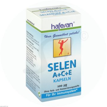 Hafesan Selen A + C + E Kapseln 75 Stk.